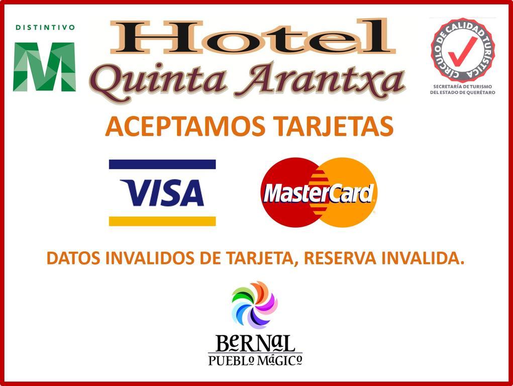 Hotel Quinta Arantxa Bernal Kültér fotó